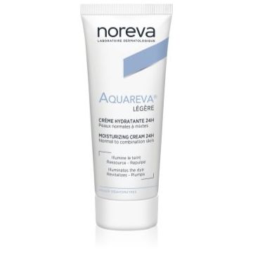 Noreva Aquareva Moisturizing Cream 24h crema hidratanta usoara
