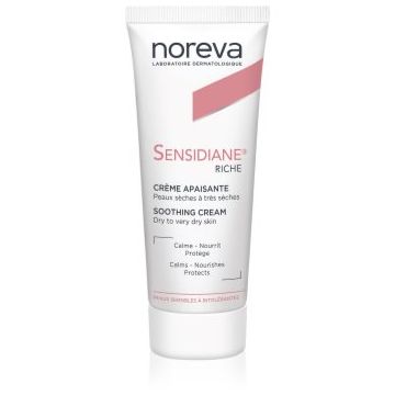 Noreva Sensidiane Rich Soothing Cream crema de fata calmanta si racoritoare