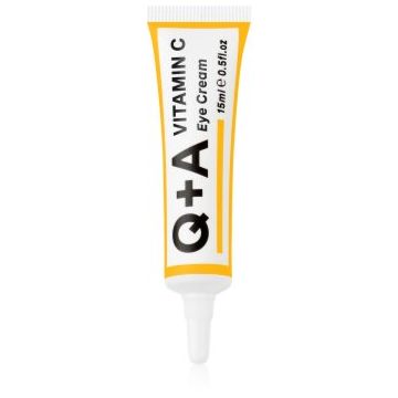 Q+A Vitamin C crema de ochi cu vitamina C