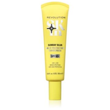 Revolution Skincare Sunray Blur Daily Protection crema de soare pentru fata cu niacinamidă