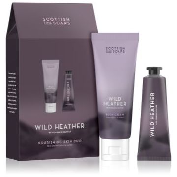 Scottish Fine Soaps Wild Heather Set set cadou