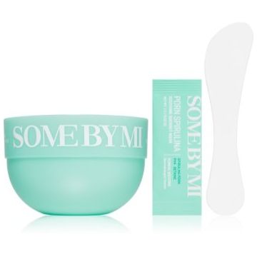 Some By Mi PDRN Spirulina Soothing Sherbet Mask masca calmanta pentru fata cu efect racoritor