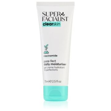Super Facialist Clearskin Niacinamide gel crema hidratant pentru ten gras