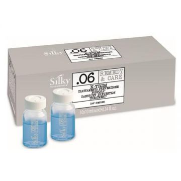 Tratament Antimatreata - Silky Remedy & Care X-Trim Dandruff Prevention Treatment, 10 fiole x 10 ml
