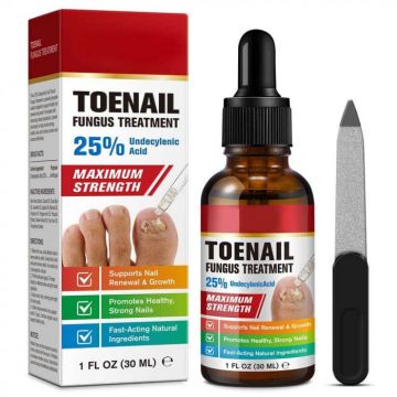 Tratament Ciuperca Unghiei cu 25% Acid Undecilenic, Formula Puternica, 30 ml