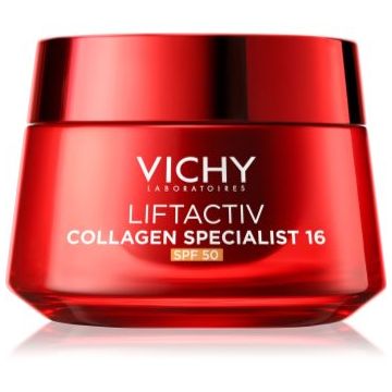 Vichy Liftactiv Collagen Specialist 16 SPF 50 crema protectoare de zi impotriva imbatranirii pielii SPF 50