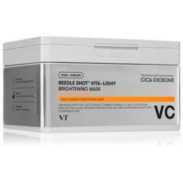 VT Cosmetic Reedle Shot Vita-Light Brightening Mask mască textilă iluminatoare cu vitamina C