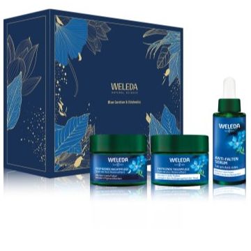 Weleda Blue Gentian & Edelweiss set cadou cu efect de lifting și fermitate