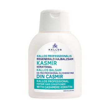Balsam Reparator cu Cheratina - Kallos Professional Repair Hair Conditioner with Cashmere Keratin, 500 ml