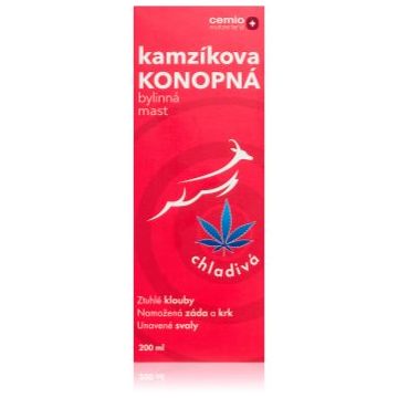 Cemio Kamzík hemp ointment unguent cu efect racoritor