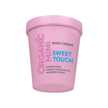 Crema de corp delicata Sweet Touch, 200ml, Organic Mimi