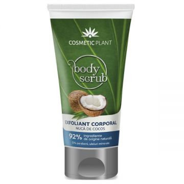 Exfoliant Corporal cu Nuca de Cocos Cosmetic Plant, 150ml