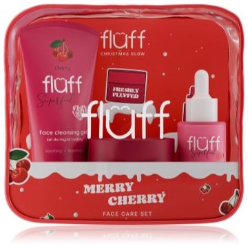 Fluff Christmas Glow Merry Cherry set cadou de Crăciun faciale