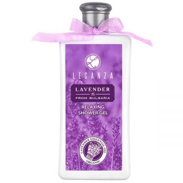 Gel de dus relaxant cu lavanda Leganza - Rosa Impex, 200 ml