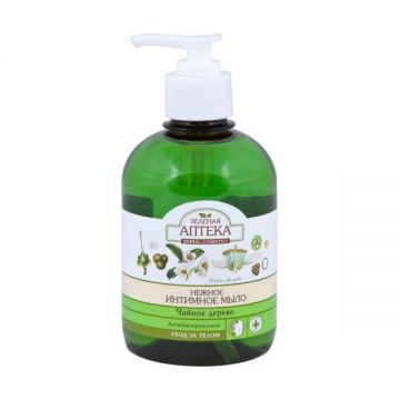 Gel Intim cu Ulei de Arbore de Ceai Zelenaya Apteka, 370ml