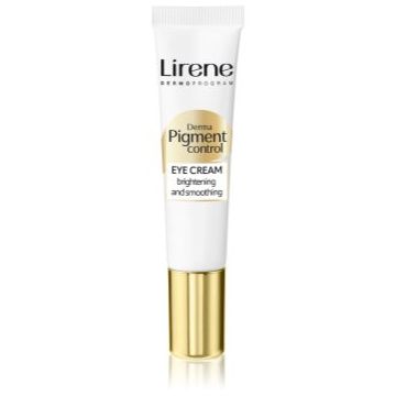 Lirene Derma Pigment Control Brightening Eye Cream cremă de ochi cu efect de netezire și de iluminare