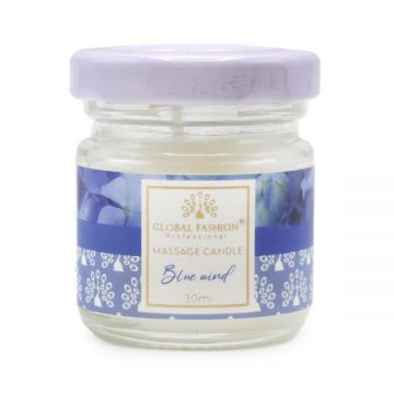 Lumânare de masaj Global Fashion, 30 ml, Blue wind