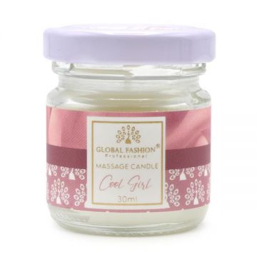 Lumânare de masaj Global Fashion, 30 ml, Cool girl