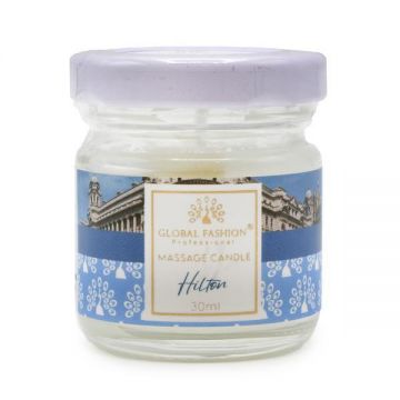 Lumânare de masaj Global Fashion, 30 ml, Hilton