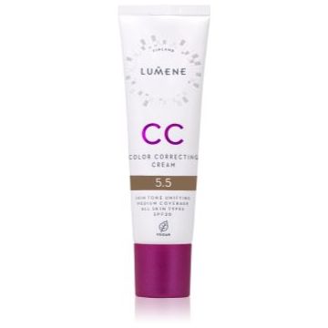 Lumene CC Color Correcting Cream Crema CC pentru un ten uniform SPF 20