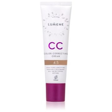 Lumene CC Color Correcting Cream Crema CC pentru un ten uniform SPF 20