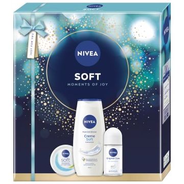 NIVEA Soft Moments of Joy set cadou pentru piele neteda si delicata