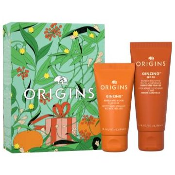 Origins Holiday GinZing Protect & Glow set cadou pentru tenul uscat