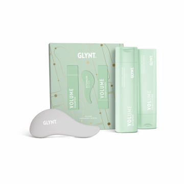 Set pentru par fin VOLUME Christmas 2025 GLYNT (Sampon 250 ml, Balsam 200 ml)