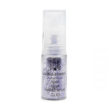 Spray uscat pentru ombre, pentru unghii, Glitter GL-05