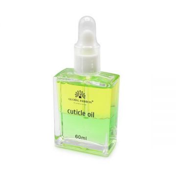 Ulei de unghii bifazic aromă Măr, pentru întărirea unghiilor uscate, Global Fashion, 60 ml
