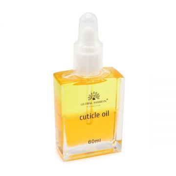 Ulei de unghii bifazic cu lămâie, pentru întărirea unghiilor uscate, Global Fashion, 60 ml