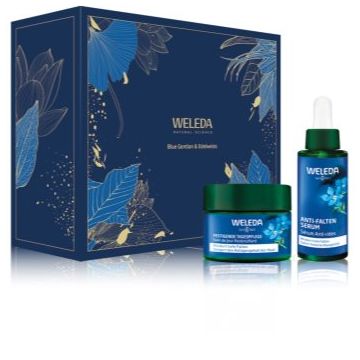 Weleda Blue Gentian & Edelweiss set cadou pentru fermitatea pielii