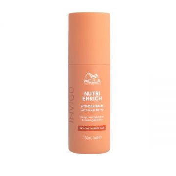 Balsam Hidratant Fara Clatire pentru Par Uscat si Deteriorat - Wella Professionals Invigo Nutri-Enrich Wonder Balm, 150 ml