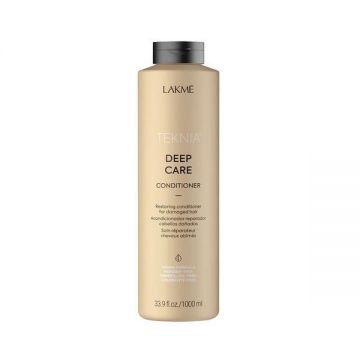 Balsam pentru par degradat, Lakme Teknia, Deep Care Conditioner, 1000ml