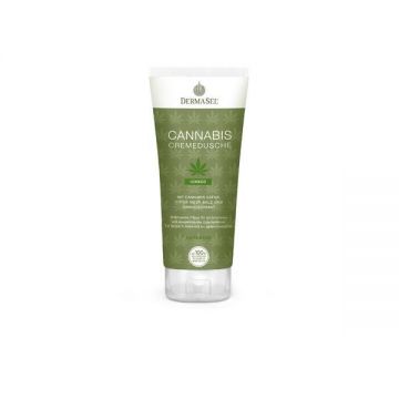 Crema de dus cu cannabis, ginkgo biloba si minerale Dermasel 200 ml