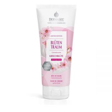 Crema de dus cu floare de cires, Dermasel, 200 ml