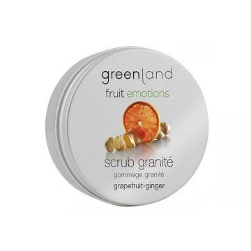 Exfoliant corporal granita, cu ghimbir si grepfruit, Greenland, 200 ml