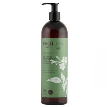 Gel de Dus cu Sapun de Alep si Iasomie Najel, 500 ml