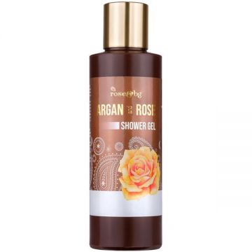 Gel de Dus cu Ulei de Argan si Apa de Trandafiri Argan Rose Shower Gel, 180ml