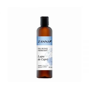 Gel de Dus Hidratant cu Lapte de Capra Zanna, 250ml