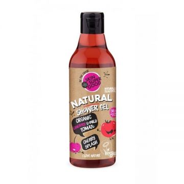 Gel de Dus Natural Cherry Splash Skin Supergood Organic Shop, 250 ml