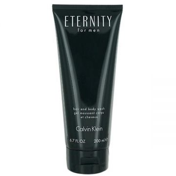 Sampon si Gel de Dus pentru Barbati Calvin Klein Eternity for Men, 200 ml