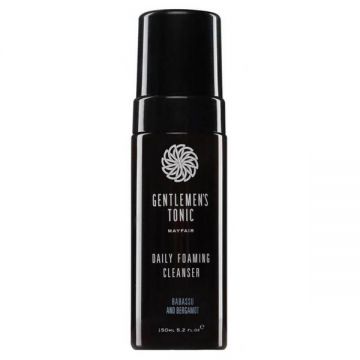 Spuma Faciala de Curatare Zilnica Babassu & Bergamot Gentlemen’s Tonic, 150ml