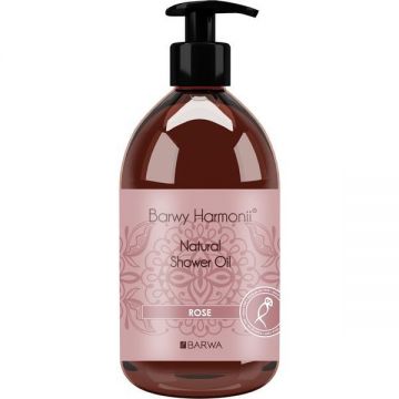 Ulei natural de dus cu trandafiri, Harmony, Barwa Cosmetics, 440 ml