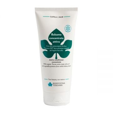 Balsam de par cu proteine si ulei de masline, -  Biofficina Toscana, 200 ml