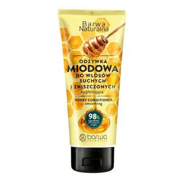 Balsam de par Natural cu miere, propolis si laptisor de matca, Barwa Cosmetics, 200 ml