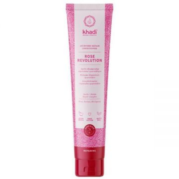 Balsam de Par Reparator cu Trandafir - Khadi Rose Revolution, 200 ml