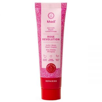 Balsam de Par Reparator cu Trandafir - Khadi Rose Revolution, 30 ml