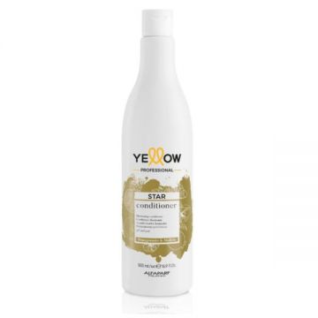 Balsam Iluminator pentru Toate Tipurile de Par - Yellow Star Conditioner, 500 ml