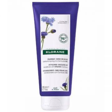 Balsam nuantator pentru neutralizarea tonurilor de galben, Klorane, A La Centaurea, 150 ml